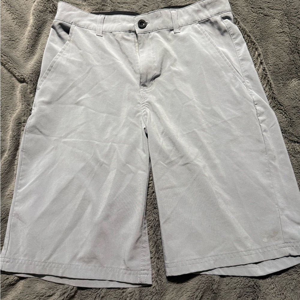 Under Armour Kids Light Gray Shorts